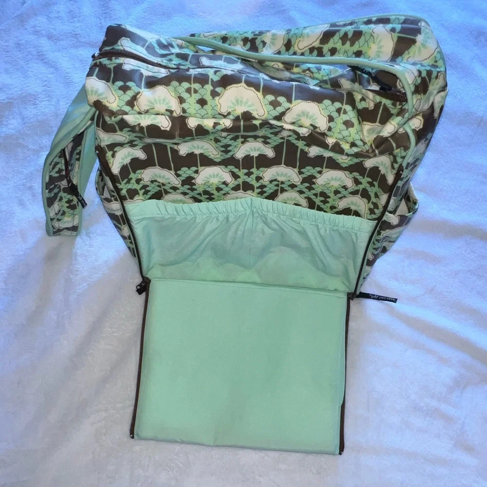 Petunia Pickle Bottom Crossbody Diaper Bag with Built In Changing Pad